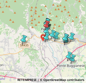 Mappa 51012 Pescia PT, Italia (3.175)