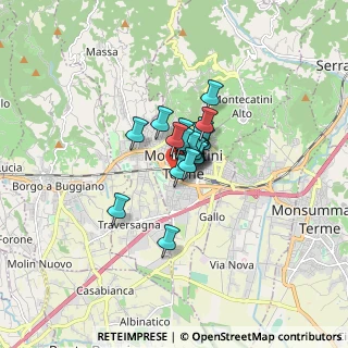Mappa Via Medici del Vascello Giacomo, 51016 Montecatini Terme PT, Italia (0.787)