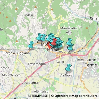 Mappa Via Medici del Vascello Giacomo, 51016 Montecatini Terme PT, Italia (0.85389)
