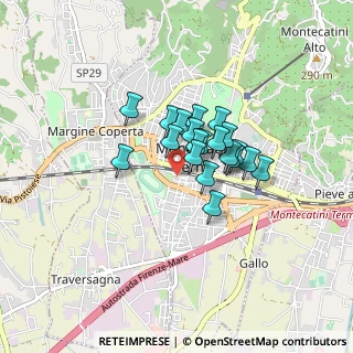 Mappa Via Fabio Filzi, 51016 Montecatini Terme PT, Italia (0.54)