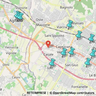 Mappa Via Carlo Levi, 59100 Prato PO, Italia (3.09727)