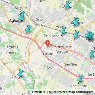 Mappa Via Carlo Levi, 59100 Prato PO, Italia (3.456)