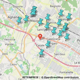 Mappa Via Carlo Levi, 59100 Prato PO, Italia (2.4335)