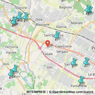 Mappa Via Carlo Levi, 59100 Prato PO, Italia (3.79462)