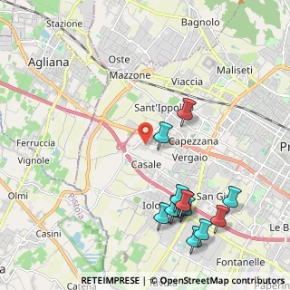 Mappa Via Carlo Levi, 59100 Prato PO, Italia (2.54231)