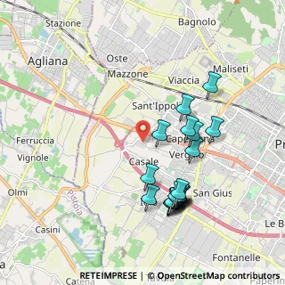 Mappa Via Carlo Levi, 59100 Prato PO, Italia (2.009)