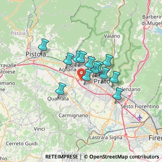 Mappa Via Carlo Levi, 59100 Prato PO, Italia (4.82231)