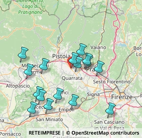 Mappa Via Bottaia, 51039 Barba PT, Italia (15.48625)