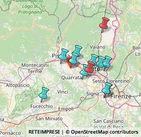 Mappa Via Bottaia, 51039 Barba PT, Italia (12.01583)