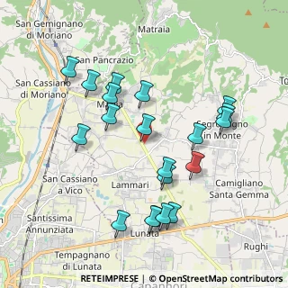 Mappa Viale Europa, 55012 Marlia LU, Italia (2.021)