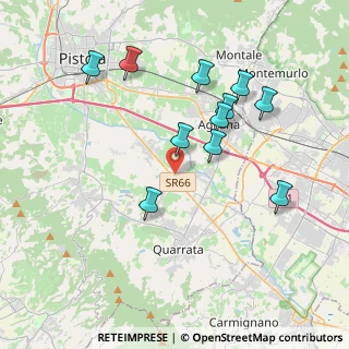 Mappa Via Bettino Ricasoli, 51039 Barba PT, Italia (3.87545)