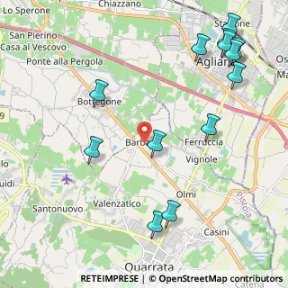 Mappa Via Bettino Ricasoli, 51039 Barba PT, Italia (2.76077)