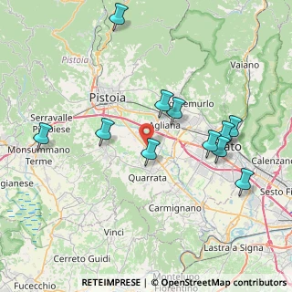 Mappa Via Bettino Ricasoli, 51039 Barba PT, Italia (8.27727)