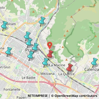 Mappa Via Giolica Alta, 59100 Prato PO, Italia (2.53)