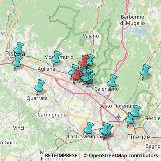 Mappa Via dei Manassei, 59100 Prato PO, Italia (8.1785)