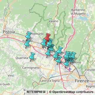 Mappa Piazza del Comune, 59100 Prato PO, Italia (6.13222)