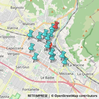 Mappa Piazza del Comune, 59100 Prato PO, Italia (1.30571)