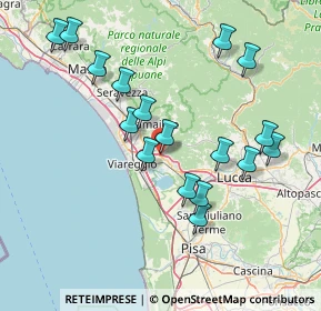 Mappa Piano Del Quercione, 55054 Massarosa LU, Italia (15.65294)