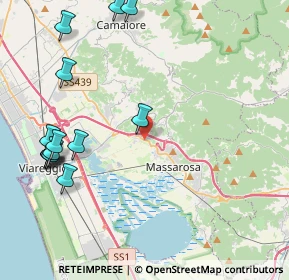 Mappa Piano Del Quercione, 55054 Massarosa LU, Italia (5.35)