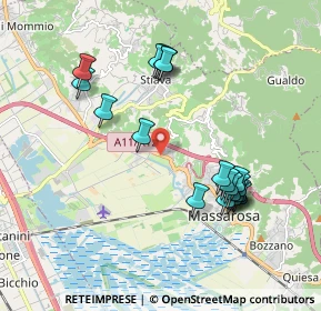 Mappa Piano Del Quercione, 55054 Massarosa LU, Italia (1.983)