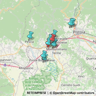 Mappa Corso Giacomo Matteotti, 51016 Pieve a Nievole PT, Italia (4.63636)