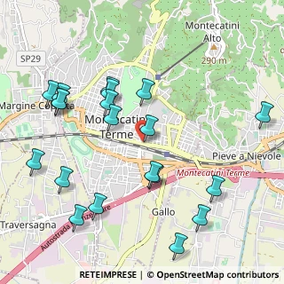 Mappa Corso Giacomo Matteotti, 51016 Pieve a Nievole PT, Italia (1.205)