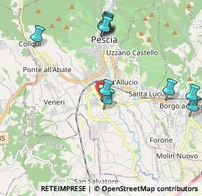 Mappa Via delle Rose, 51017 Pescia PT, Italia (2.33727)