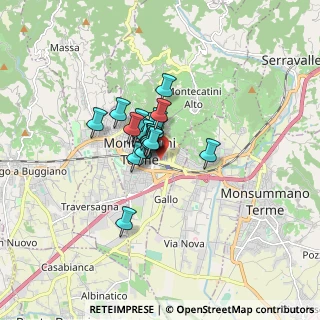 Mappa Strada Regionale 435 Lucchese, 51016 Montecatini Terme PT, Italia (0.888)