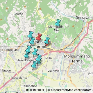 Mappa Strada Regionale 435 Lucchese, 51016 Montecatini Terme PT, Italia (1.71636)