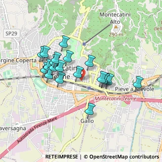 Mappa Strada Regionale 435 Lucchese, 51016 Montecatini Terme PT, Italia (0.807)