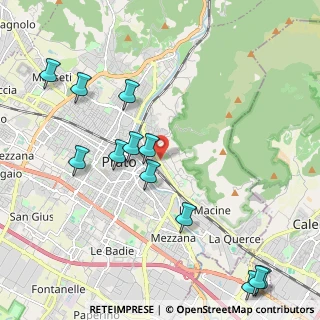 Mappa Via Benedetto Varchi, 59100 Prato PO, Italia (2.51167)