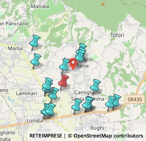 Mappa Via Traversa, 55018 Capannori LU, Italia (2.055)