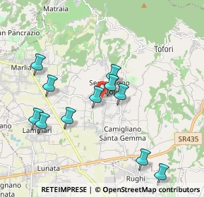 Mappa Via Traversa, 55018 Capannori LU, Italia (1.99727)