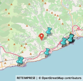 Mappa Via Civezza, 18100 Imperia IM, Italia (4.81727)