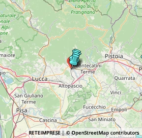 Mappa Via Guinigi, 51017 Pescia PT, Italia (23.82231)