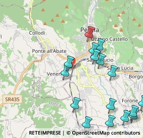 Mappa Via Guinigi, 51017 Pescia PT, Italia (2.60938)