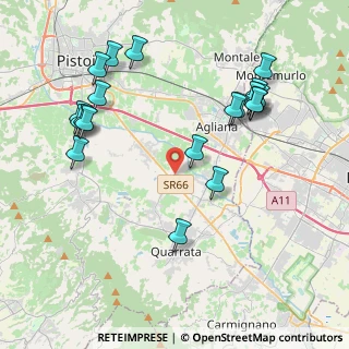 Mappa Via Bettino Ricasoli, 51039 Quarrata PT, Italia (4.669)