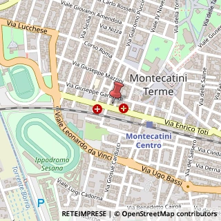 Mappa Via Daniele Manin, 26A, 51016 Montecatini Terme, Pistoia (Toscana)