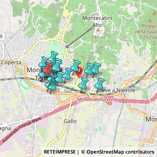 Mappa Via Sardegna, 51016 Montecatini Terme PT, Italia (0.724)