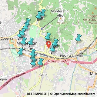 Mappa Via Sardegna, 51016 Montecatini Terme PT, Italia (1.0375)