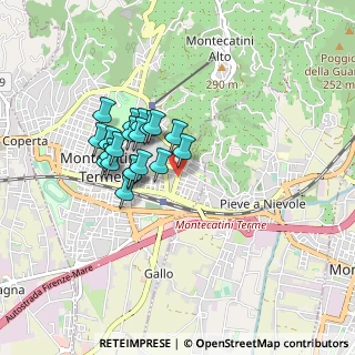 Mappa Via Sardegna, 51016 Montecatini Terme PT, Italia (0.6925)