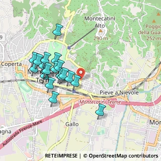 Mappa Via Sardegna, 51016 Montecatini Terme PT, Italia (0.9235)