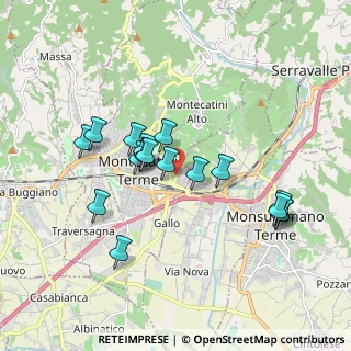 Mappa Via Sardegna, 51016 Montecatini Terme PT, Italia (1.70059)