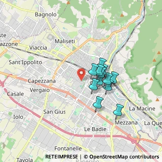 Mappa Via Cristoforo Colombo, 59100 Prato PO, Italia (1.30083)