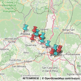 Mappa Via Cristoforo Colombo, 59100 Prato PO, Italia (11.976)
