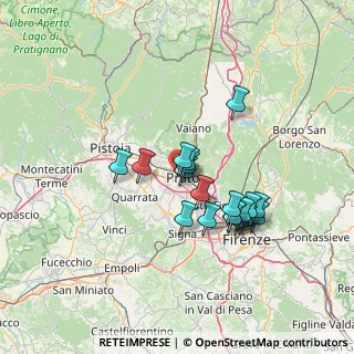Mappa Via Cristoforo Colombo, 59100 Prato PO, Italia (11.65526)
