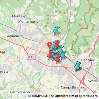 Mappa Via Cristoforo Colombo, 59100 Prato PO, Italia (2.9625)
