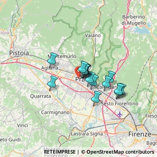 Mappa Via Cristoforo Colombo, 59100 Prato PO, Italia (4.98667)