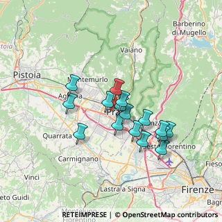 Mappa Via Cristoforo Colombo, 59100 Prato PO, Italia (5.85125)