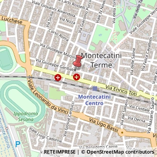 Mappa Via Garibaldi, 37, 51016 Massa e Cozzile, Pistoia (Toscana)